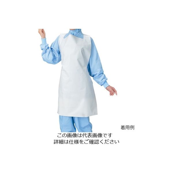 ホワイトマックス レッジェーロン ウレタンエプロン ミニタイプ ホワイト E-56 W 1枚 62-9849-27（直送品）