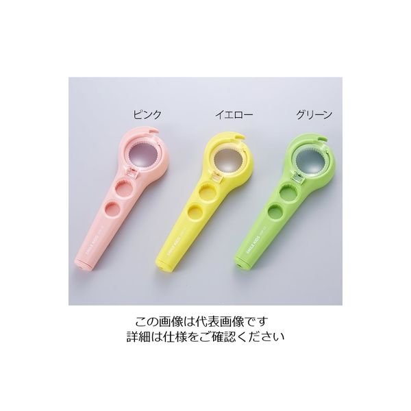 旭電機化成 ルーペ付らくらくオープナー ピンク ARP-02PK 1個 63-0988-17（直送品）