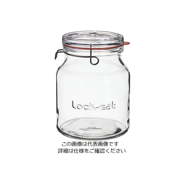 Bormioli Luigi ロック・イート ハンディジャー 2000mL 12163/01 1個 63-1249-58（直送品）