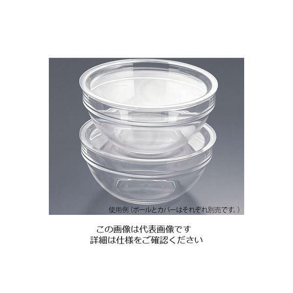 遠藤商事 ポリカーボネイト サラダボール 10cm 63-1249-72 1個（直送品）
