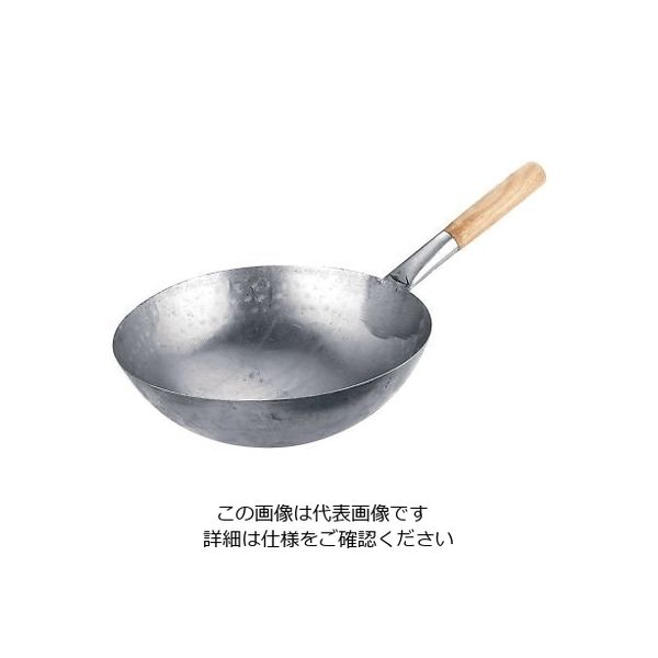 遠藤商事 陳枝記 片手鉄鍋 14インチ WKI114 1個 63-1252-30（直送品）