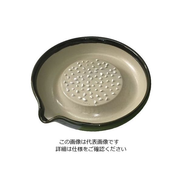元重製陶所 大粒セラミックおろし皿(シリコン付) 18cm 63-1253-14 1個（直送品）