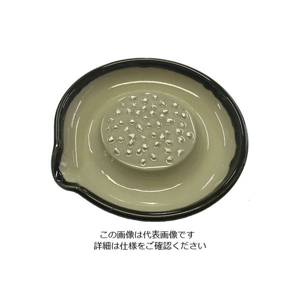 元重製陶所 大粒セラミックおろし皿(シリコン付) 15cm 63-1253-15 1個（直送品）