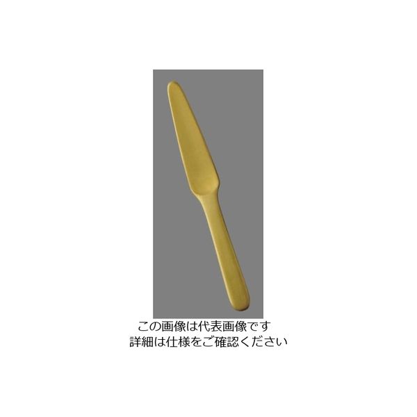 片力商事 プレイザント アルミバターナイフ ゴールド 63-1253-51 1本（直送品）
