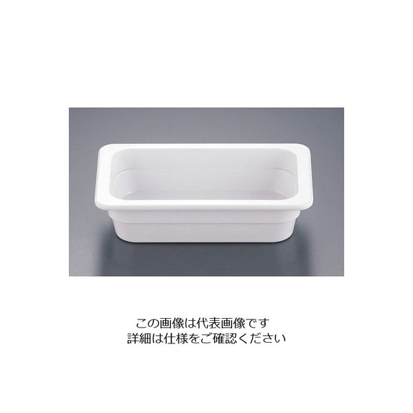 遠藤商事 JB メラミンホテルパン 1/4 高さ100mm 63-1260-09 1個（直送品）