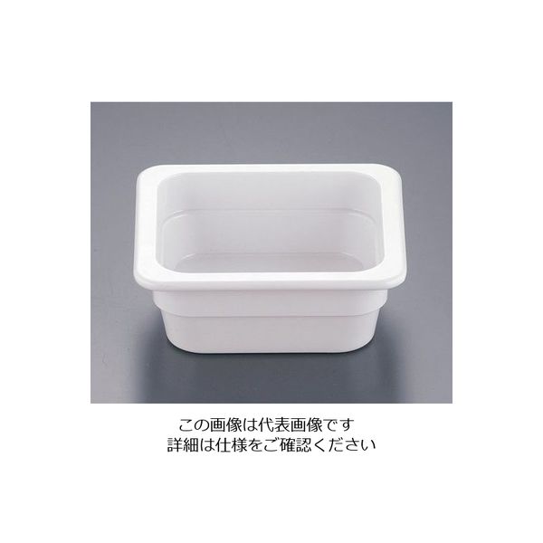 遠藤商事 JB メラミンホテルパン 1/6 高さ100mm 63-1260-10 1個（直送品）