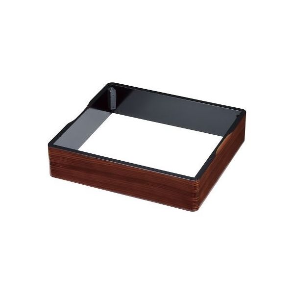 アズワン TKG 和風ビュッフェ用 枠 耐熱ABS 2/3 木目 63-1260-15 1個（直送品）