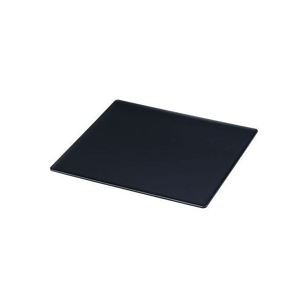 アズワン TKG 和風ビュッフェ用プレート 耐熱ABS 2/3 黒 63-1260-24 1個（直送品）