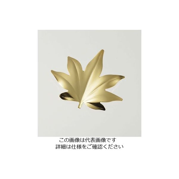 遠藤商事 18ー8葉枝(はし)おき 紅葉 ゴールド 63-1261-04 1個（直送品）