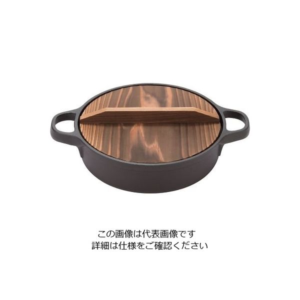 及源鋳造 盛栄堂 すきやきぎょうざ兼用鍋 20cm CA-024 1個 63-1262-99（直送品） - アスクル