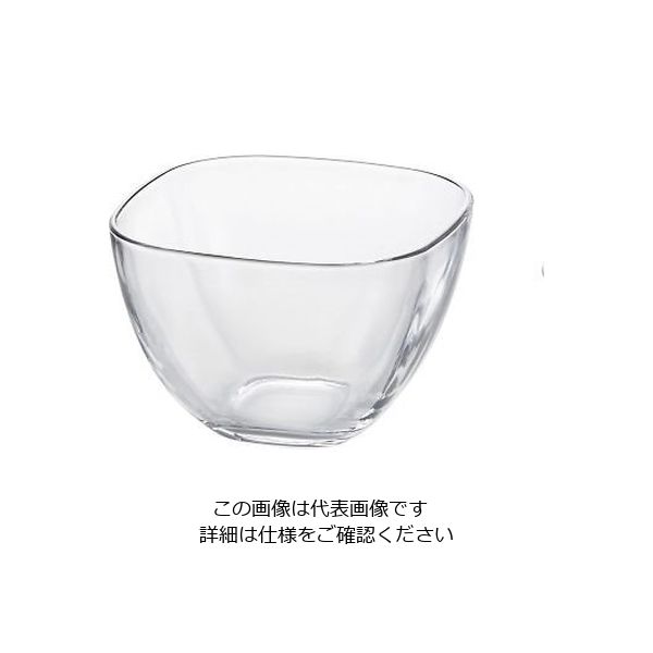 石塚硝子 プレーンスクエア 深鉢M P6326 1個 63-1263-89（直送品）
