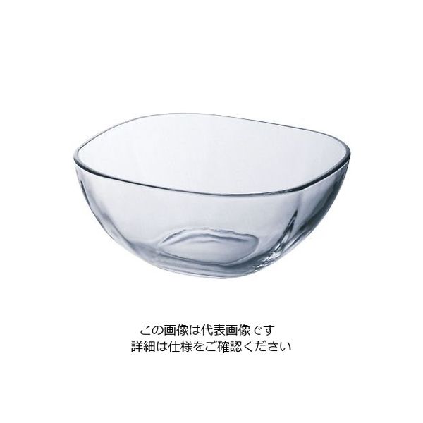 石塚硝子 プレーンスクエア 深鉢L P6327 1個 63-1263-90（直送品）
