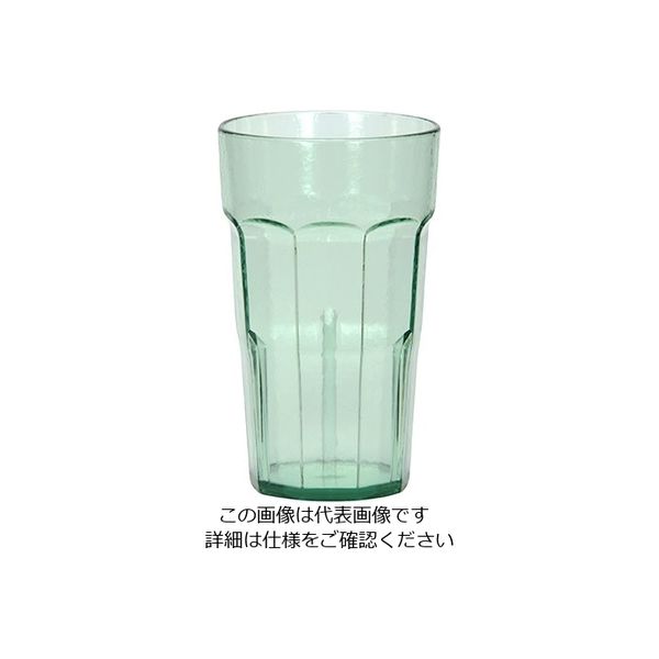 丸山ステンレス PR プラスチックカップ16オンス グリーン 10001306 1個 63-1289-34（直送品）