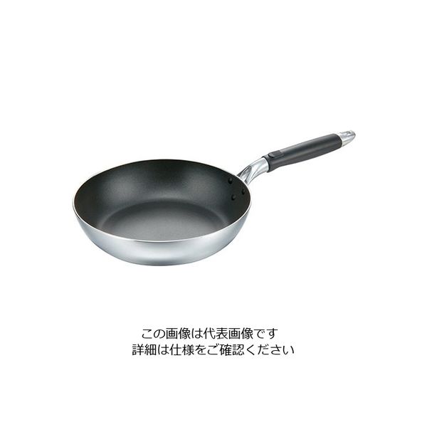 エムテートリマツ IHミラーフライパン 24cm 63-1418-40 1個（直送品）