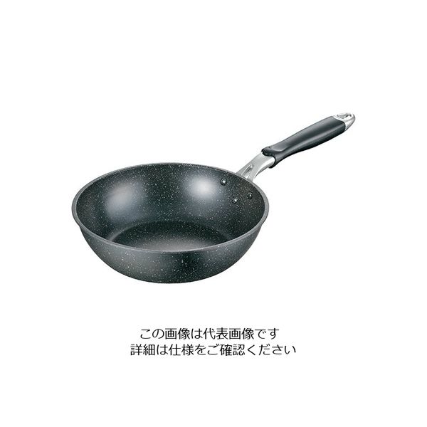 エムテートリマツ IHマーブルディープパンLight 24cm 63-1418-48 1個（直送品）