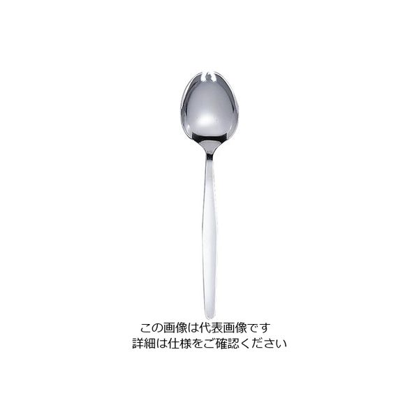 アズワン 松印18ー0給食用先割スプーン(穴無) 150mm 63-1425-60 1個（直送品） アスクル