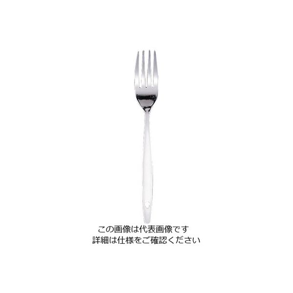 アズワン 松印18-0給食用フォーク（穴明） 180mm 1個 63-1425-69（直送品）