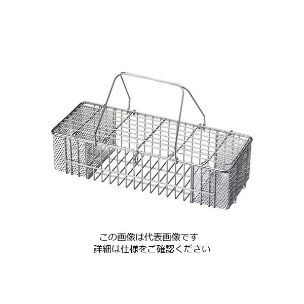 アズワン 18ー8箸消毒篭(テーパー無) パンチング板張 大 63-1426-44 1個（直送品）