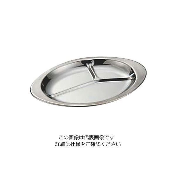 イケダ IKD 18ー8抗菌ランチ皿 13 1/2インチ 324055 1個 63-1701-18（直送品）