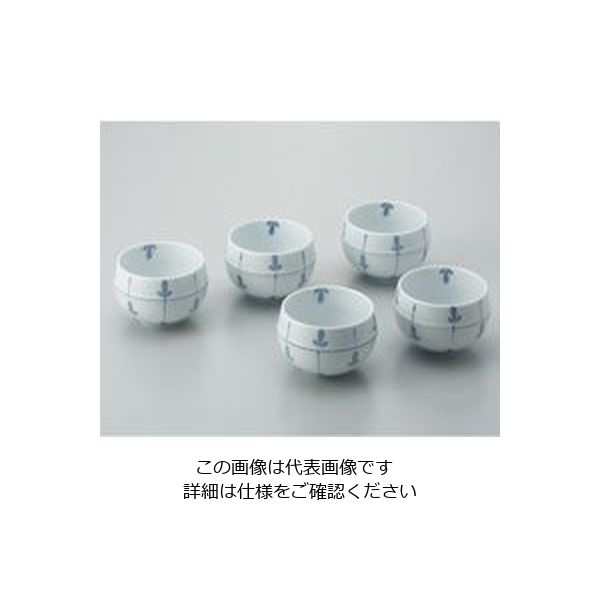 イチヤマ ツボ型煎茶碗 めばえ 5客セット 63-1655-70 1セット(5個)（直送品）