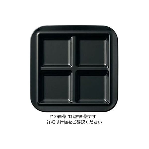 台和 パズルプレート ヨンプレート CHー4 黒(BK) 319305 1個 63-1746-88（直送品）