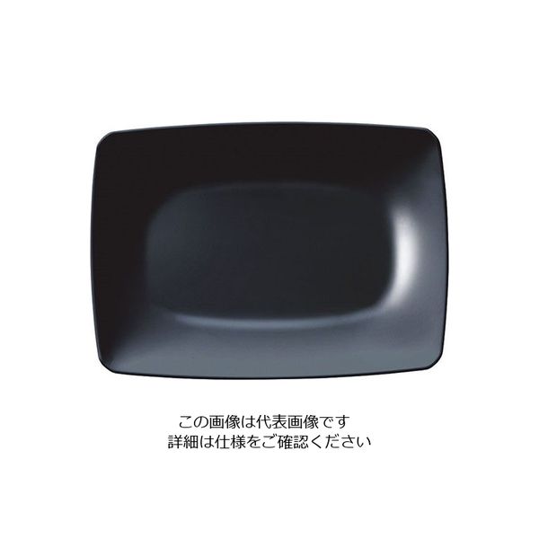 台和 菜津味 長角皿・大 黒 SSー231ーBK 319337 1個 63-1765-01（直送品）