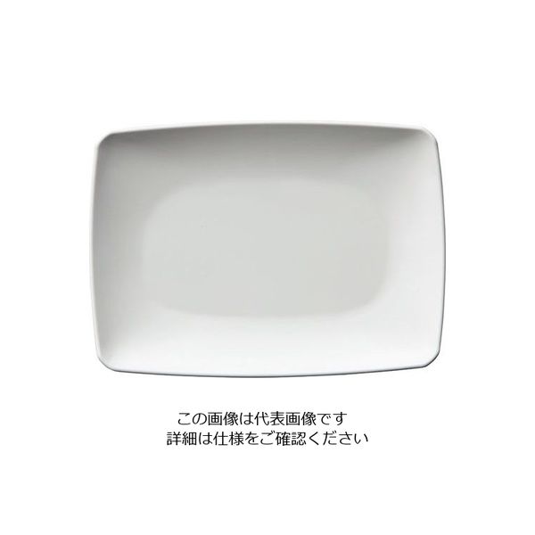 台和 菜津味 長角皿・大 白 SSー231ーW 319336 1個 63-1765-02（直送品）