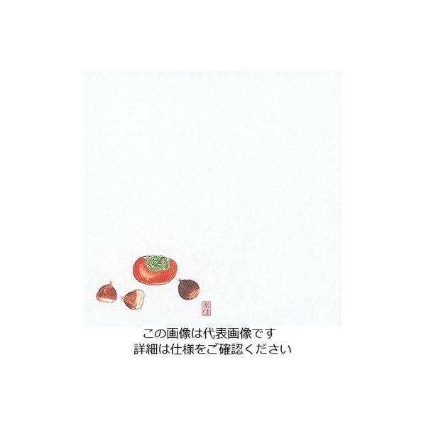 マイン 耐油懐敷 18角 柿と栗 1000枚入 C30ー388 295293 1枚(1000枚) 63-1768-28（直送品）
