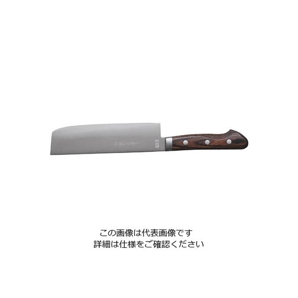 三木刃物製作所 白鷺の華 マホガニ柄 菜切 165mm UT010 1個 63-1864-78（直送品）