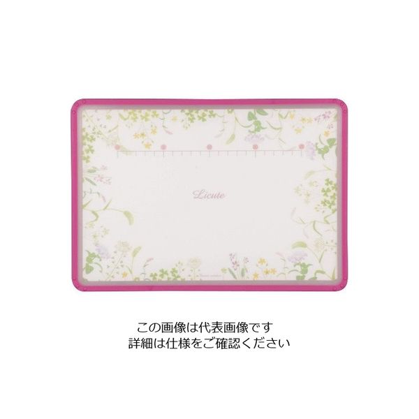 パール金属 Licute 軽くて滑りにくいまな板 フラワーウインドウ C-1238 1枚 63-2746-49（直送品）