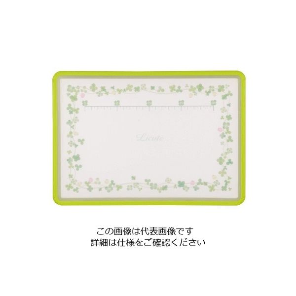 パール金属 Licute 軽くて滑りにくいまな板 ハッピークローバー C-1240 1枚 63-2746-51（直送品）