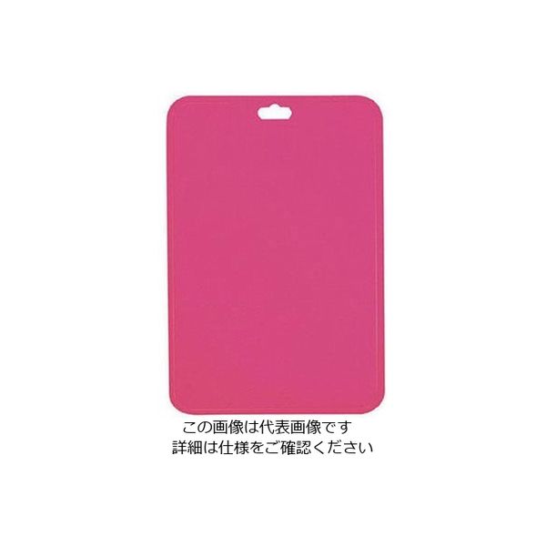 パール金属 Colors ちょっと大きめAg抗菌食洗機対応まな板 ピンク C-1662 1枚 63-2746-76（直送品）