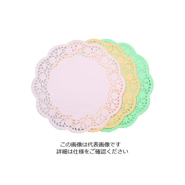 パール金属 アレンジDECO カラーレースペーパー 28cm 15枚入 D-1144 1袋(15枚) 63-2747-97（直送品）