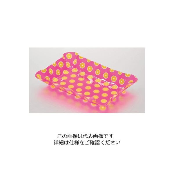 パール金属 アレンジDECO PETロングプレート S ガーベラドット D-1151 1個 63-2748-05（直送品）