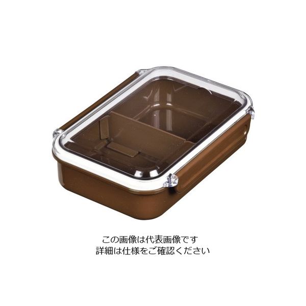 パール金属 レノン ランチボックス 650mL ブラウン D-2322 1個 63-2748-79（直送品）