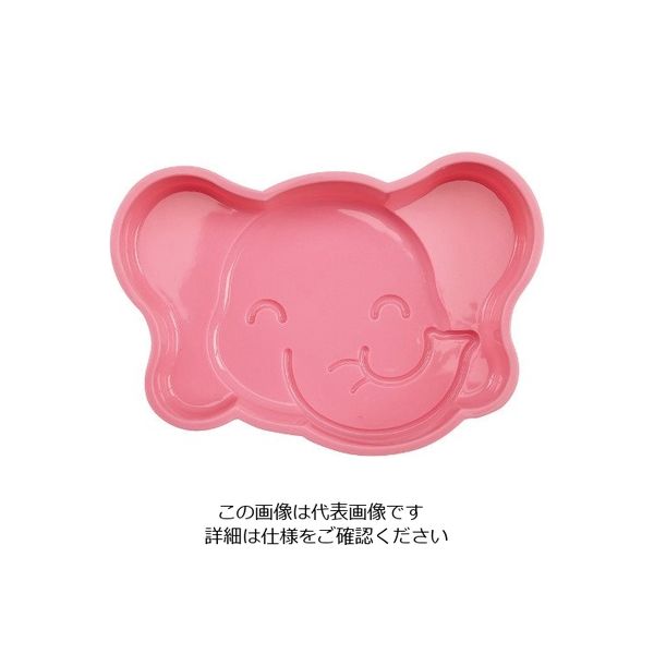 パール金属 スイートクロスハートII ぞうさんシリコーンデコケーキ型 D-382 1個 63-2749-55（直送品）