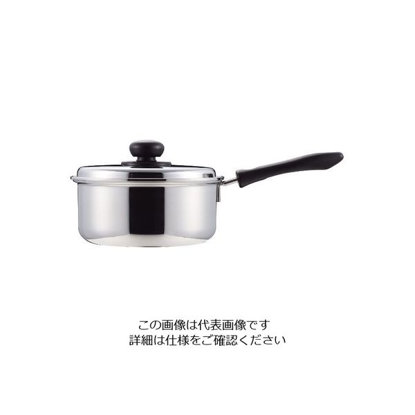 パール金属 コンフォール 3層鋼片手鍋 18cm HB-1130 1個 63-2756-49（直送品）