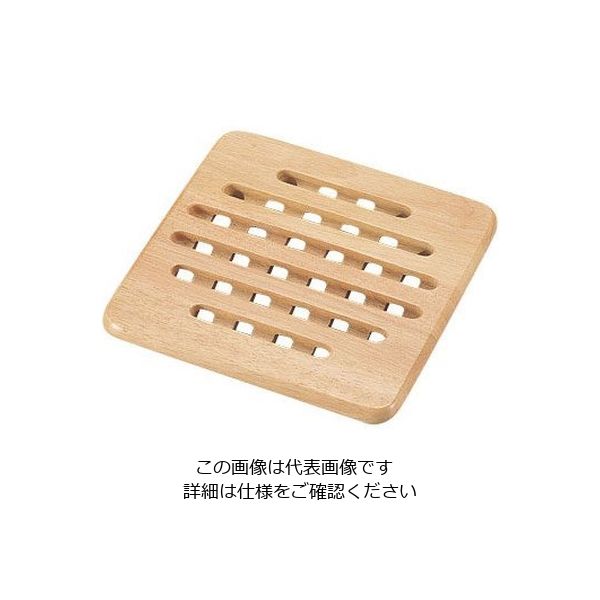 パール金属 フレア 鍋敷(角型) H-3659 1枚 63-2751-99（直送品）