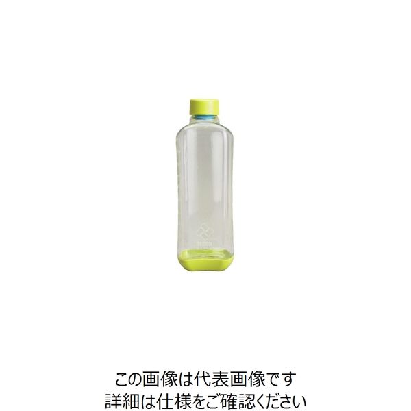 パール金属 ブロックスタイル PCアクアボトル 1000mL グリーン H-6039 1本(1個) 63-2753-50（直送品）