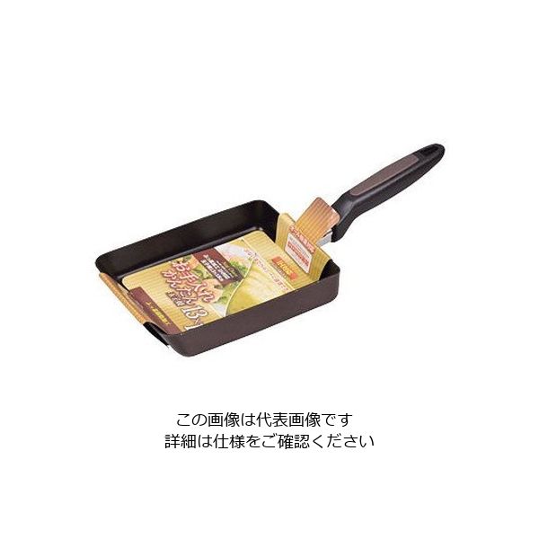 パール金属 ニューチャコ ふっ素加工IH対応玉子焼 HB-1666 1枚 63-2758-36（直送品）