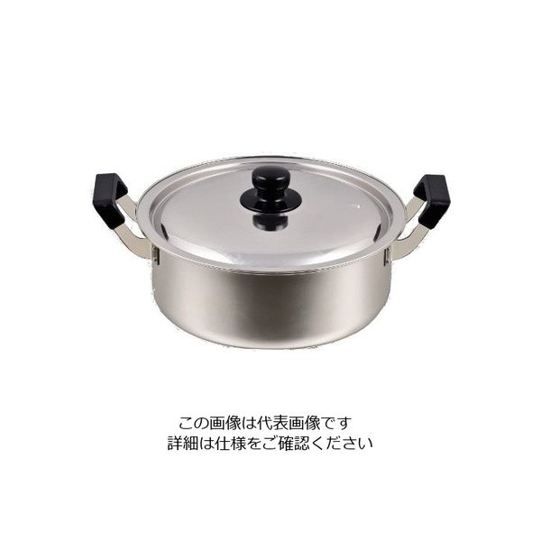 パール金属 NEWだんらん ステンレス製大型鍋 28cm HB-1795 1個 63-2758-80（直送品）