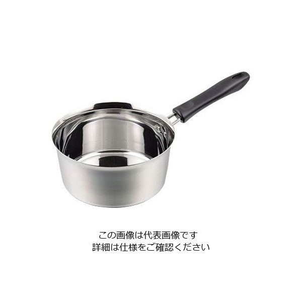 パール金属 メイドインジャパン ステンレス製注ぎやすい行平鍋 18cm HB-1888 1個 63-2759-08（直送品）