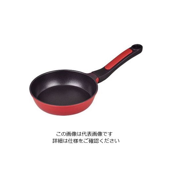 パール金属 コンパクト ふっ素加工ダイキャストフライパン 14cm HB-2177 1枚 63-2760-25（直送品）