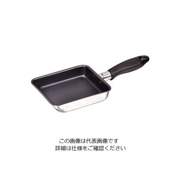 パール金属 コンパクト 2層鋼ふっ素加工玉子焼 HB-2189 1枚 63-2760-37（直送品）