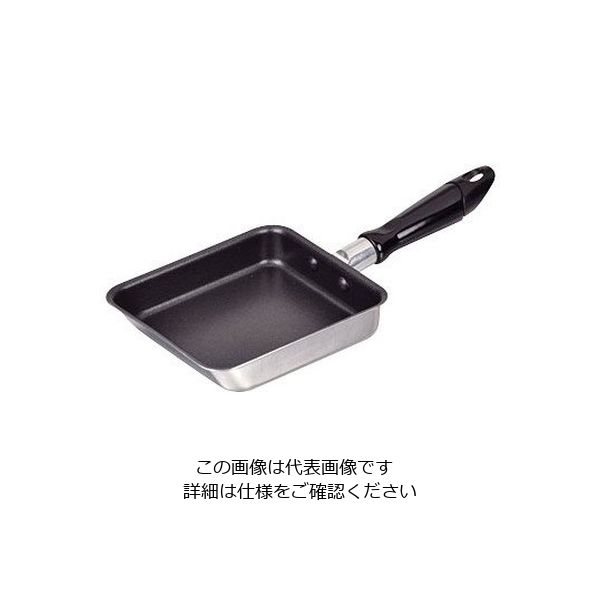 パール金属 コンパクト 2層鋼ふっ素加工玉子焼 HB-2190 1枚 63-2760-38（直送品）