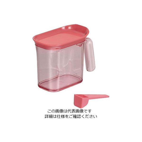 パール金属 モデュールプラス 調味料ストッカー 390mL ピンク HB-2223 1個 63-2760-68（直送品）