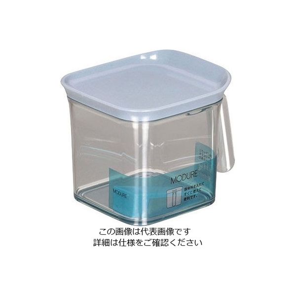 パール金属 モデュールプラス 調味料ストッカー 660mL ブルー HB-2225 1個 63-2760-70（直送品）