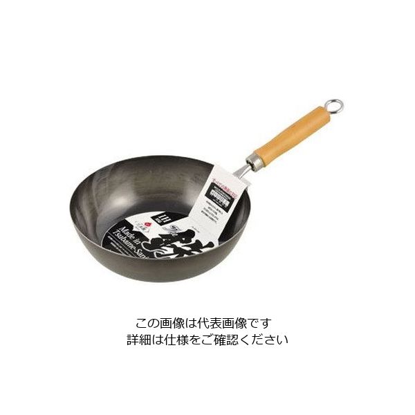 パール金属 The鉄 いため鍋 24cm HB-2404 1枚 63-2761-04（直送品）