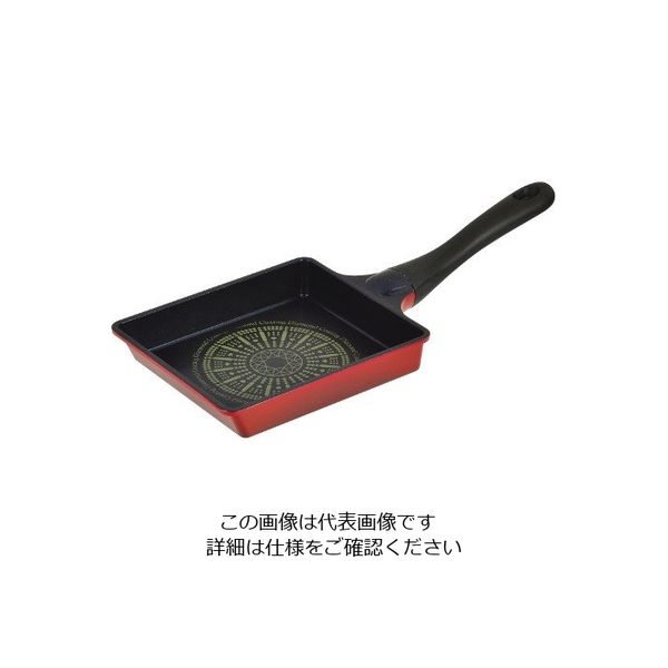 パール金属 超軽いダイヤモンドコート 玉子焼 L HB-2691 1枚 63-2762-45（直送品）