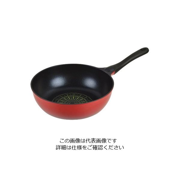 パール金属 超軽いダイヤモンドコート いため鍋28cm HB-2690 1枚 63-2762-44（直送品） アスクル